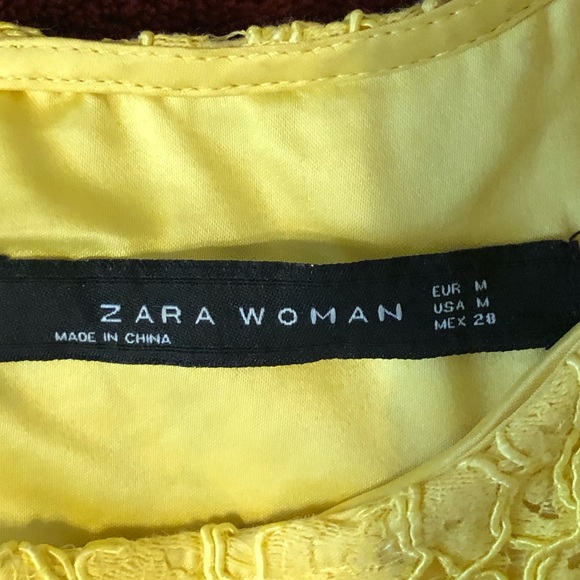 Yellow Lace Dress - Picture 12 of 12